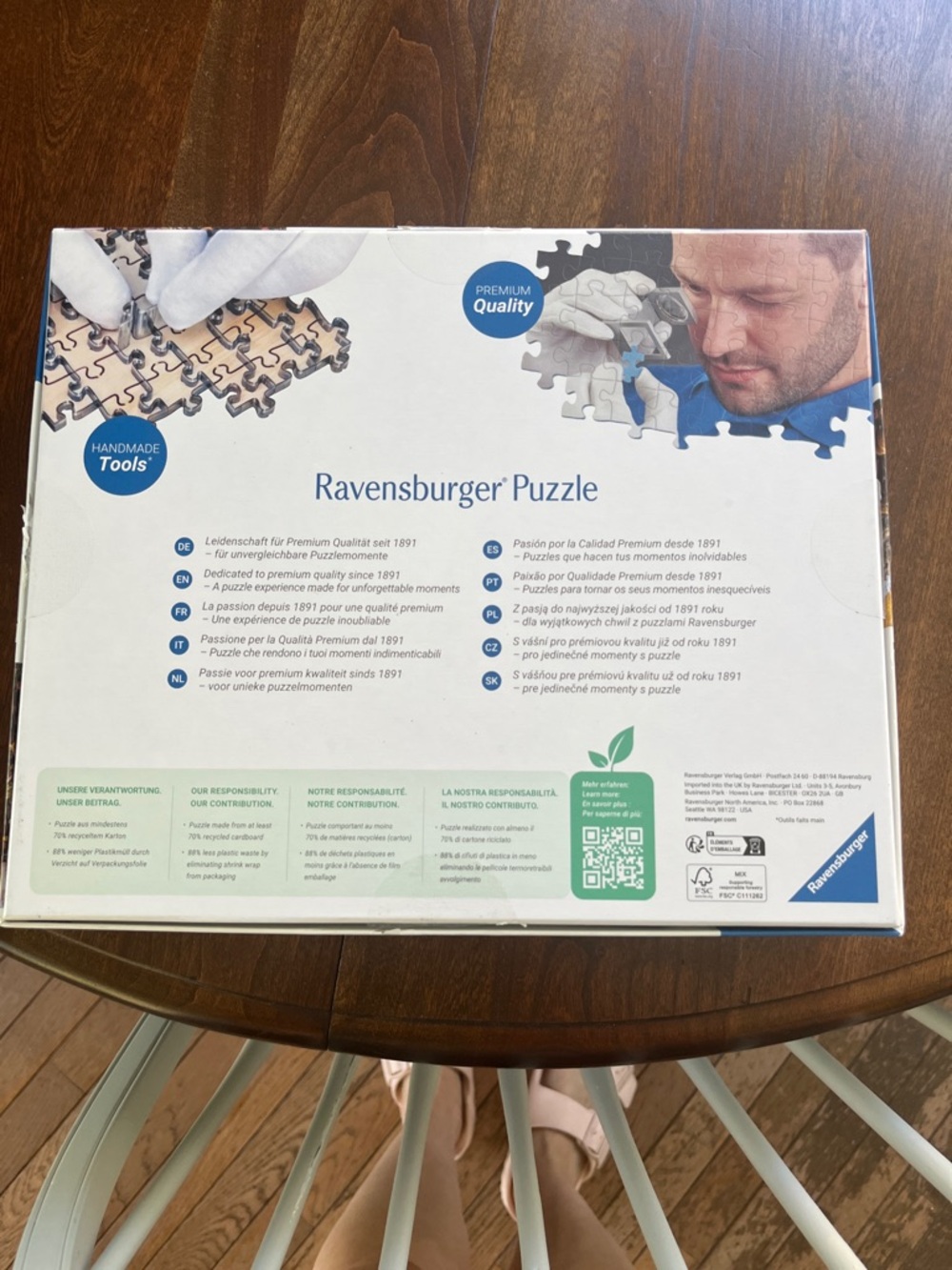 Ravensburger 500-Piece Wildlife Puzzle - Bears and Mountain Scene - Picture 3 of 3